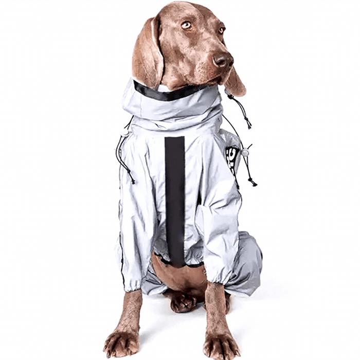 Reflective All-Weather Waterproof Dog Rain Coat