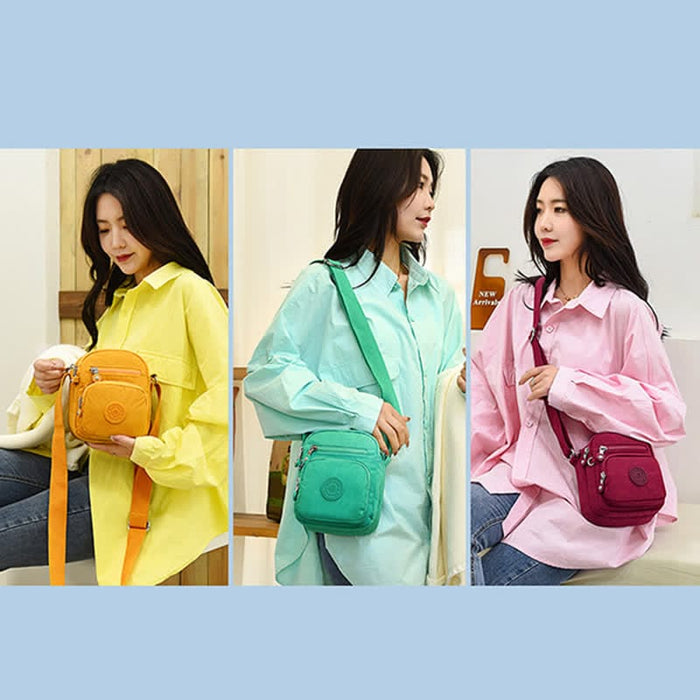 Crossbody Bag for Women Mini Size Casual Nylon Bag Shoulder Purses