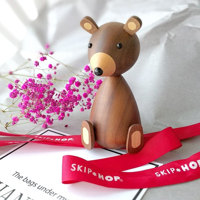 Russia Wooden Bear Ornaments