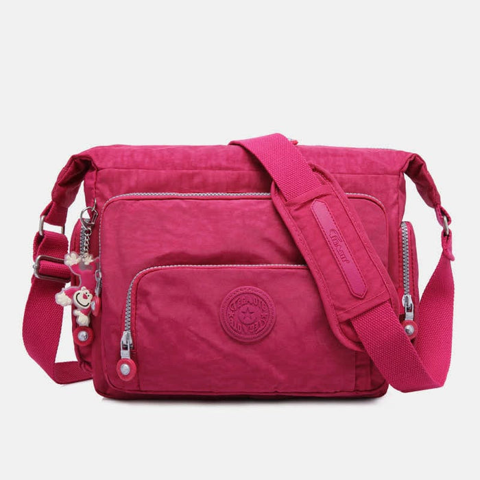 Crossbody Bag For Women Lightweight Multi-Pocket Casual Canvas Shoulder Purse