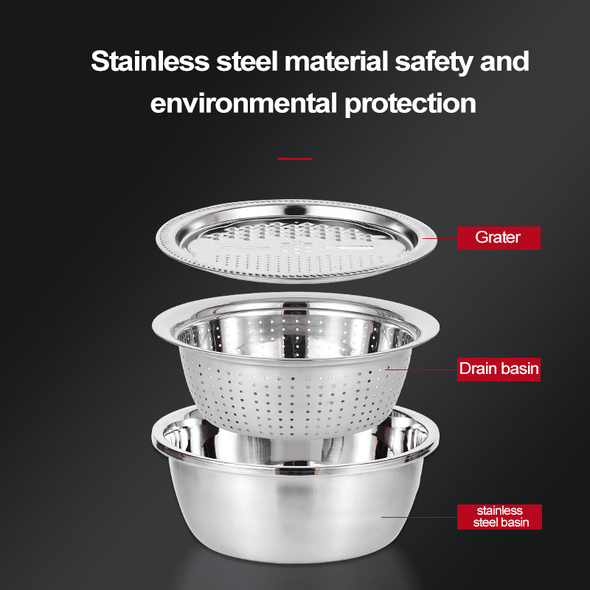 Multifunctional Stainless Steel Basin