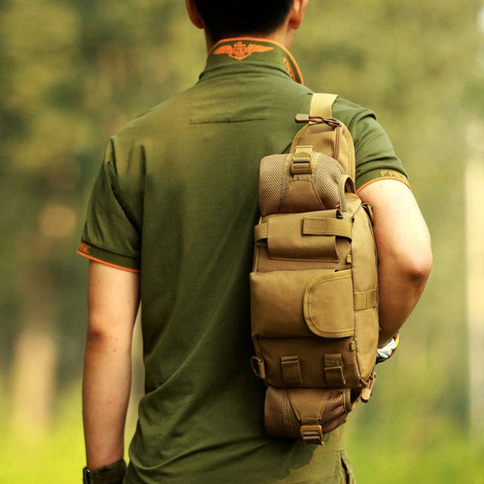 Large Fanny Pack Crossbody Purse Tactical Waist Bag Fit 10 Inch Tablet