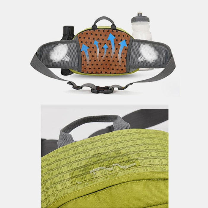 Outdoor Fanny Pack Hiking Fishing Waist Bag with Crossbody Strap
