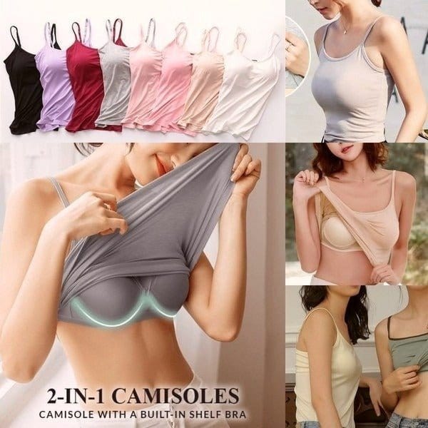 Oakmyer Tank With Built-In Bra