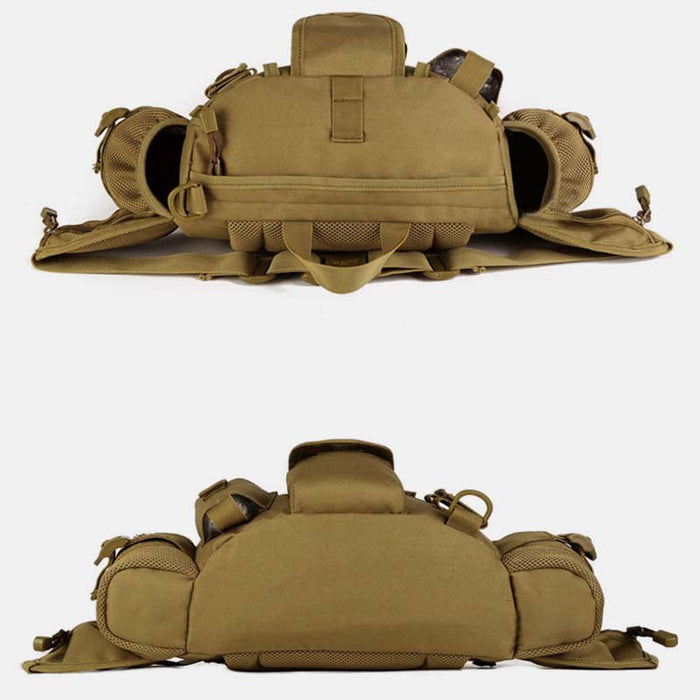 Large Fanny Pack Crossbody Purse Tactical Waist Bag Fit 10 Inch Tablet