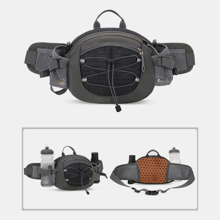 Outdoor Fanny Pack Hiking Fishing Waist Bag with Crossbody Strap