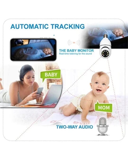 1080P Best Light Bulb Security Camera