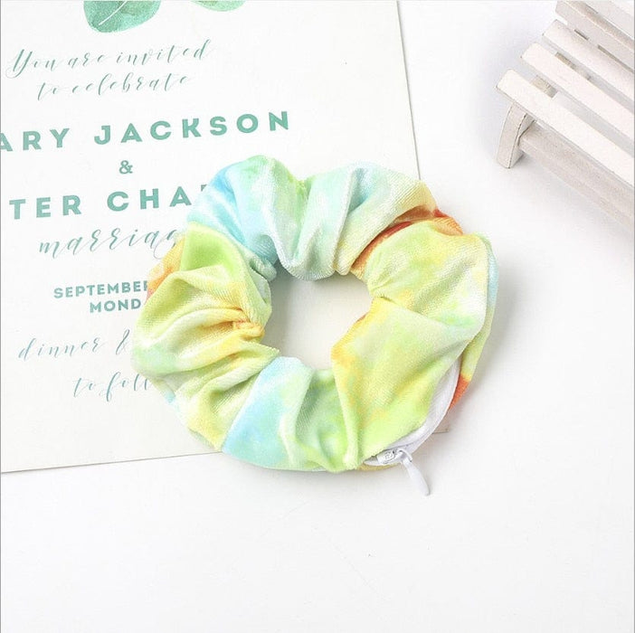 Hair Scrunchie (Hidden Storage)