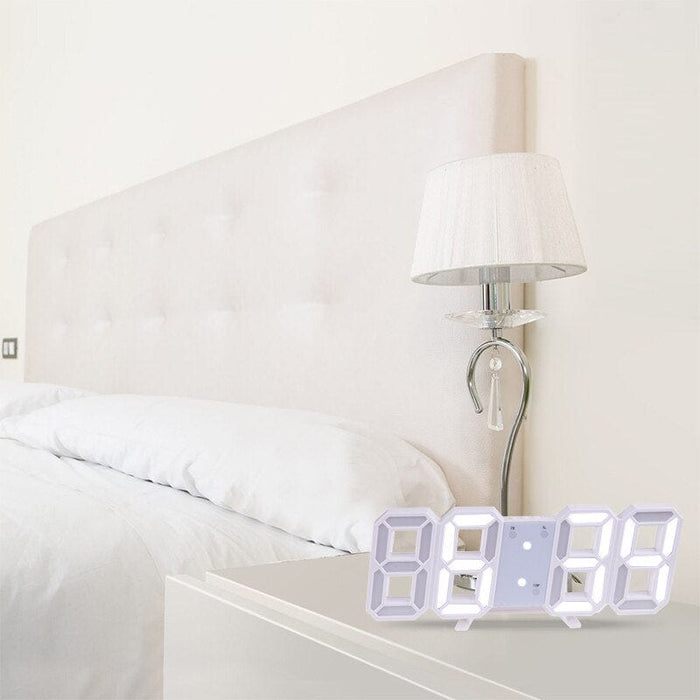 Digital Wall Clock Date Time Electronic Display