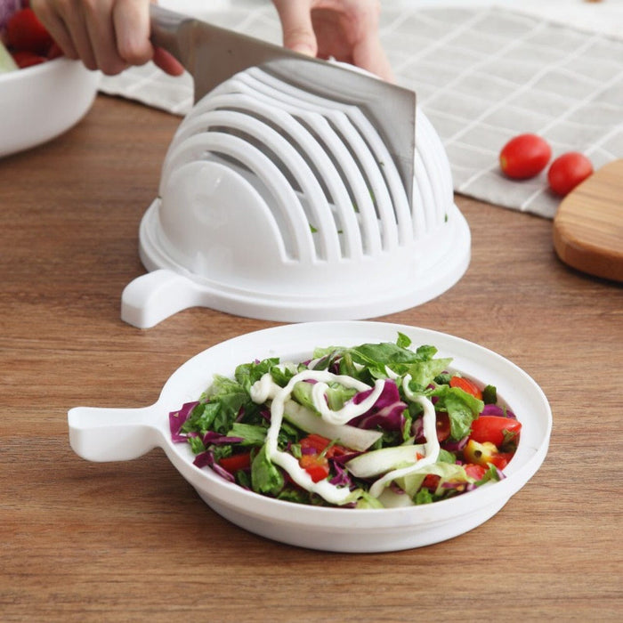Fruit & Salad Cutting Bowl