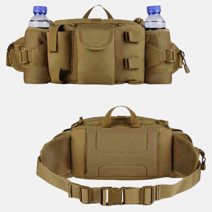 Large Fanny Pack Crossbody Purse Tactical Waist Bag Fit 10 Inch Tablet