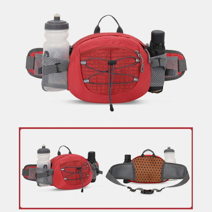 Outdoor Fanny Pack Hiking Fishing Waist Bag with Crossbody Strap
