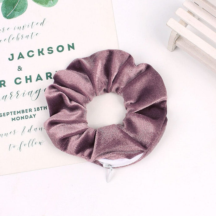 Hair Scrunchie (Hidden Storage)