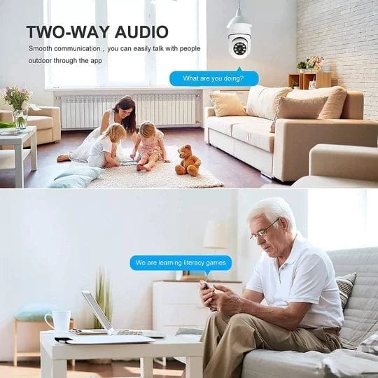 1080P Best Light Bulb Security Camera