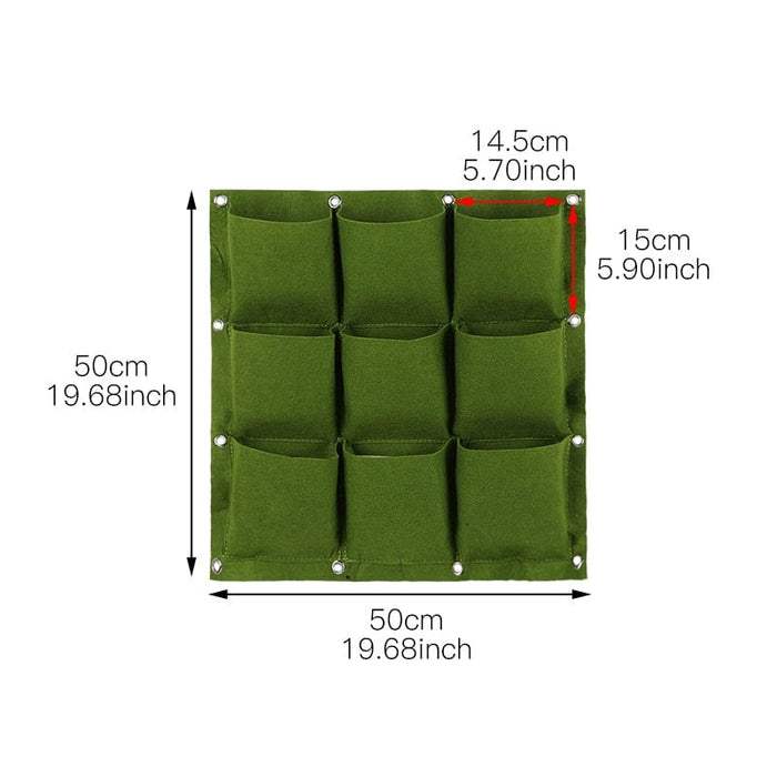 Wall Hanging Planting Bags