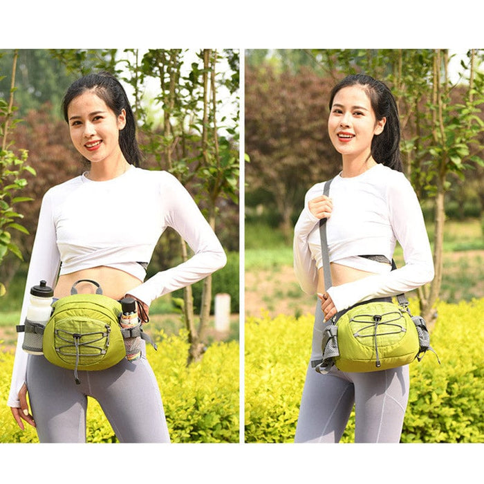 Outdoor Fanny Pack Hiking Fishing Waist Bag with Crossbody Strap