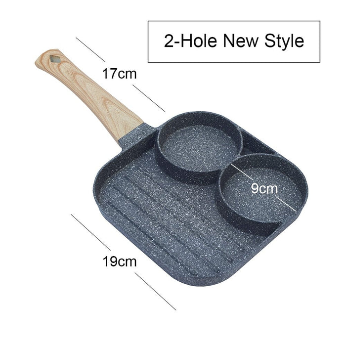Four-hole Frying Pot Pan