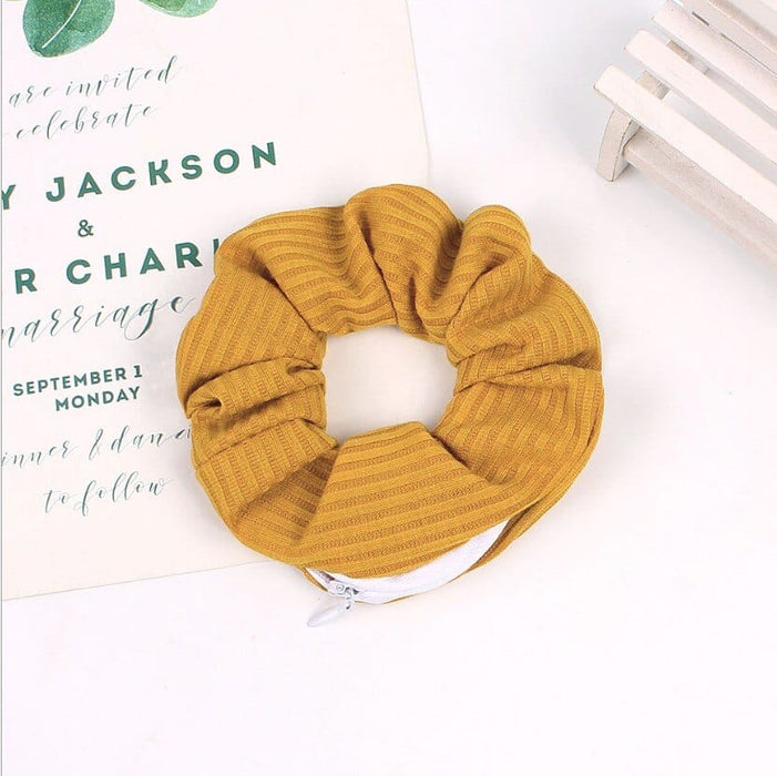 Hair Scrunchie (Hidden Storage)