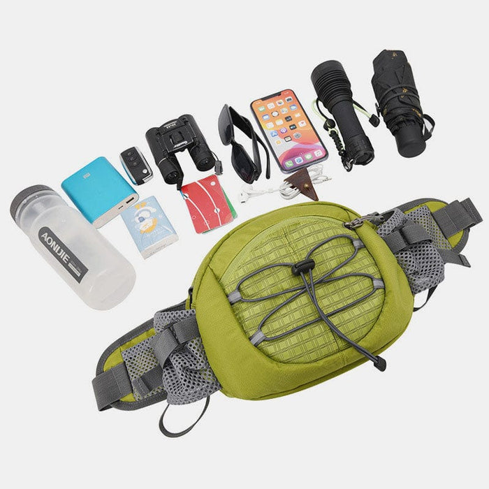 Outdoor Fanny Pack Hiking Fishing Waist Bag with Crossbody Strap