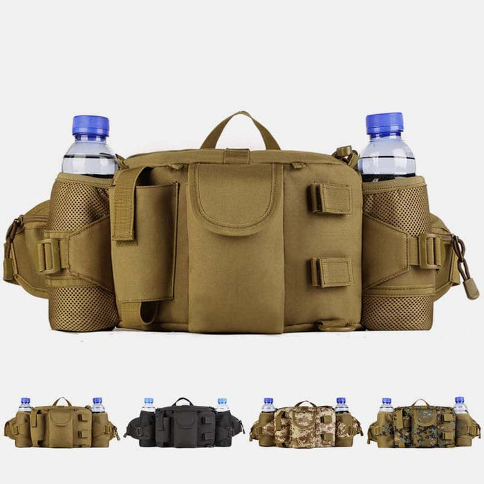 Large Fanny Pack Crossbody Purse Tactical Waist Bag Fit 10 Inch Tablet