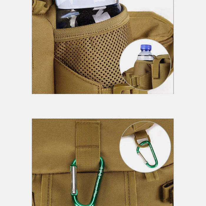 Large Fanny Pack Crossbody Purse Tactical Waist Bag Fit 10 Inch Tablet