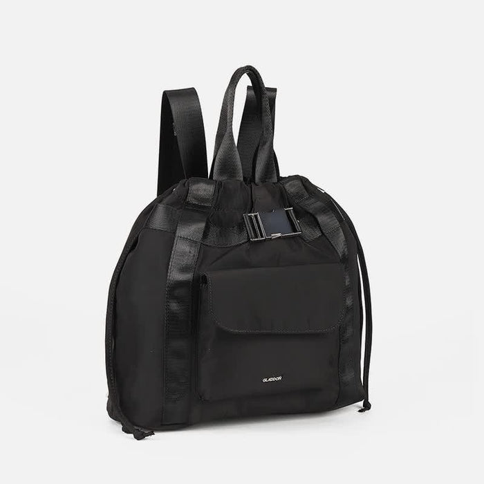 Lightweight Nylon Backpack for Women Girls Fashion Drawstring Handbags Travel Daypack