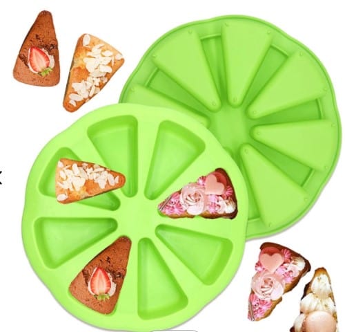 8 Cavity Silicone Cake Mold DIY