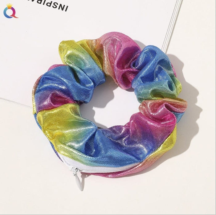 Hair Scrunchie (Hidden Storage)