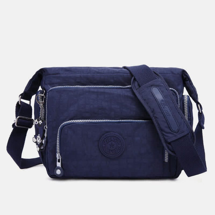 Crossbody Bag For Women Lightweight Multi-Pocket Casual Canvas Shoulder Purse