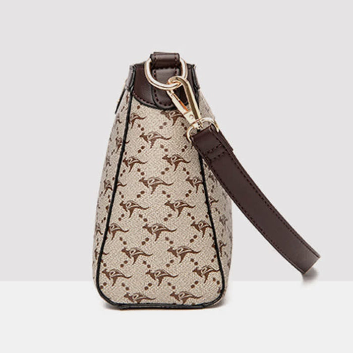 Leather Crossbody Bag for Women Casual Small Trendy Shoulder Purses