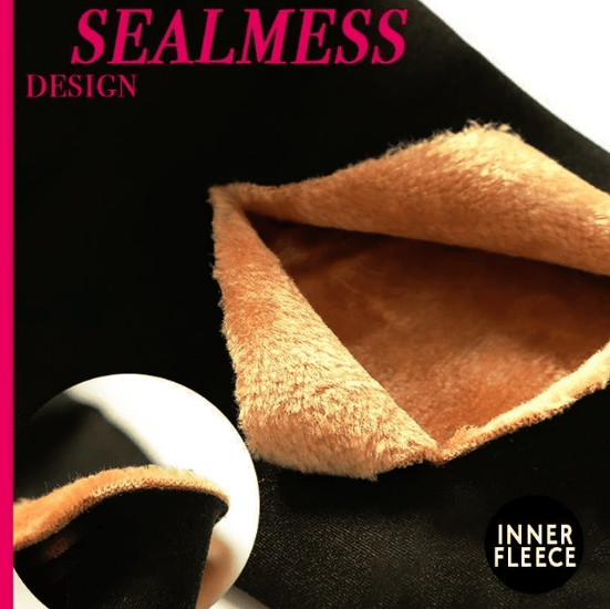 FlawlessLegs Translucent Warm Fleece Pantyhose Leggings by O&H