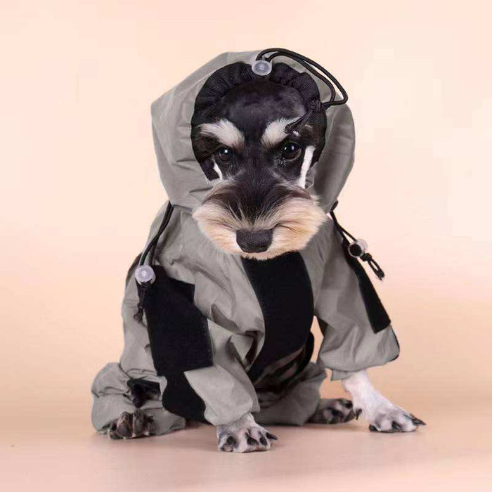 Reflective All-Weather Waterproof Dog Rain Coat
