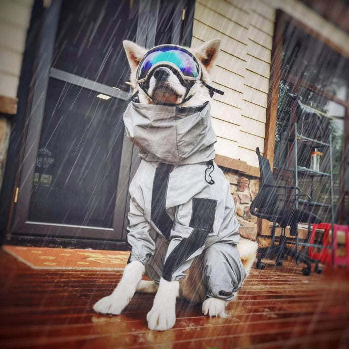 Reflective All-Weather Waterproof Dog Rain Coat