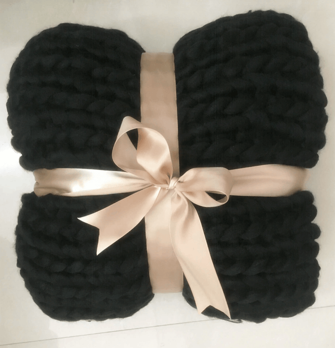 Chnky Knit Blanket