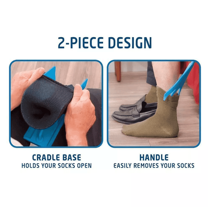 Sock Slider Aid Helper Kit Easy On, Easy Off