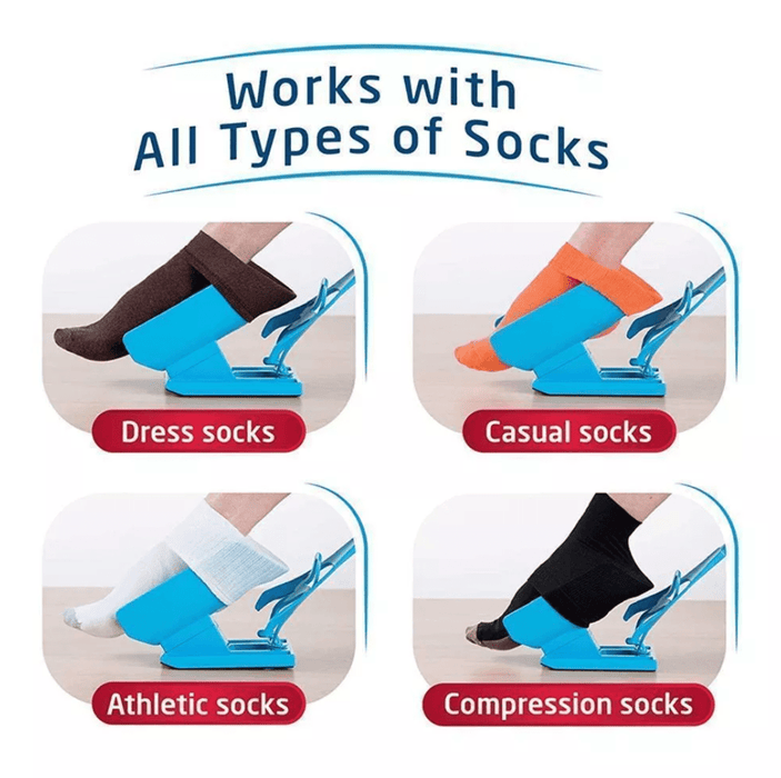 Sock Slider Aid Helper Kit Easy On, Easy Off