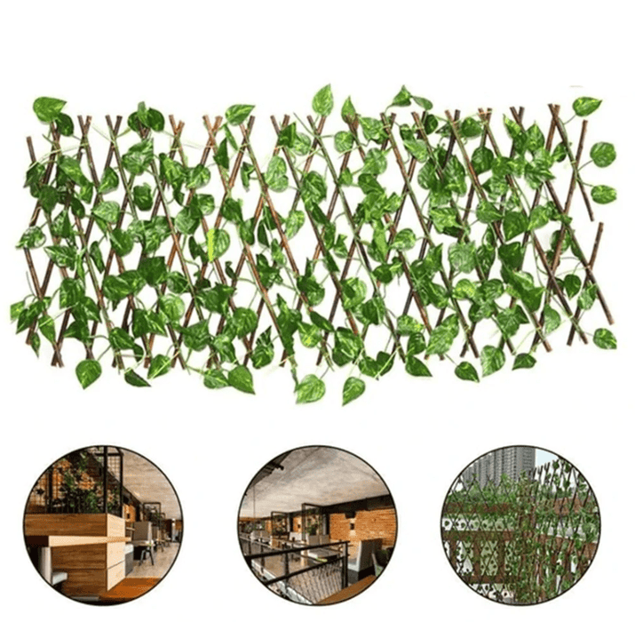 Expandable Faux Privacy Fence