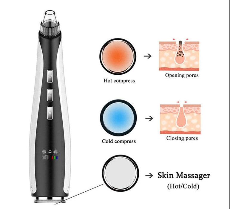 Blackhead Vacuum Suction and Light Photon Skin Care Rejuvenation