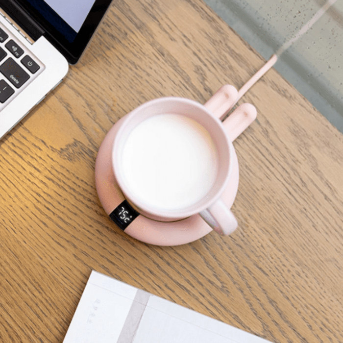 Portable Smart Heating Coaster
