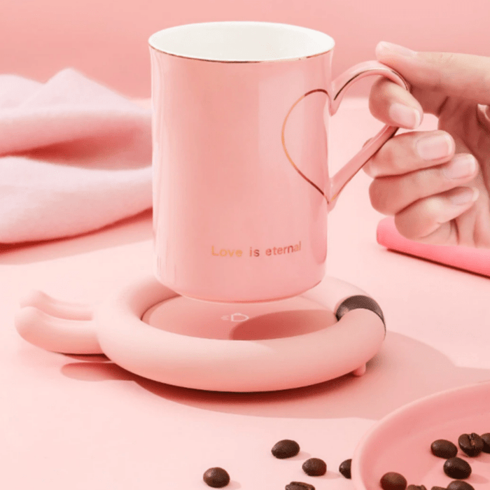 Portable Smart Heating Coaster