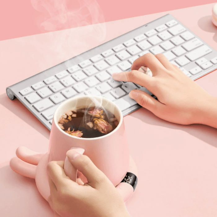 Portable Smart Heating Coaster