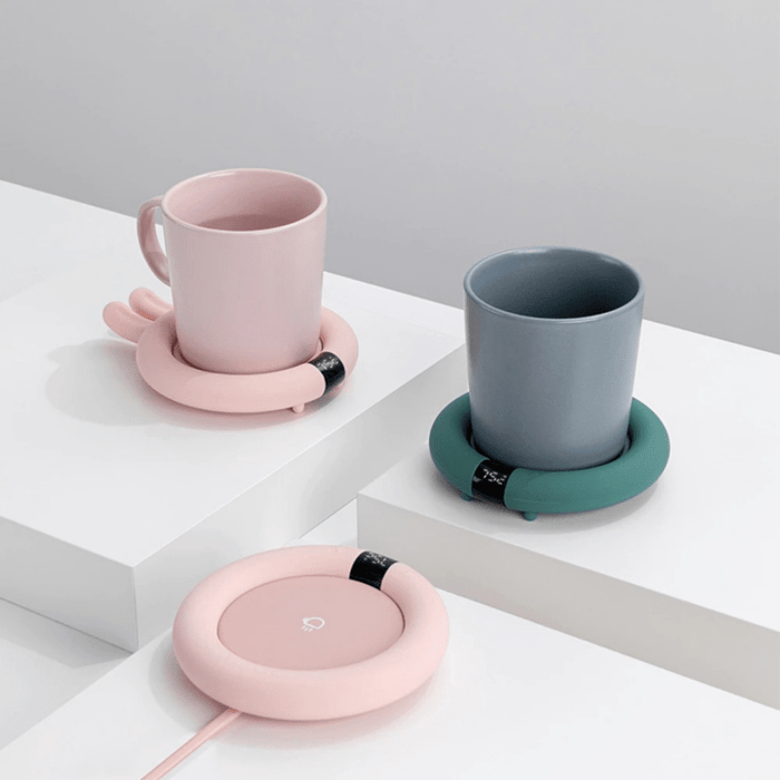 Portable Smart Heating Coaster