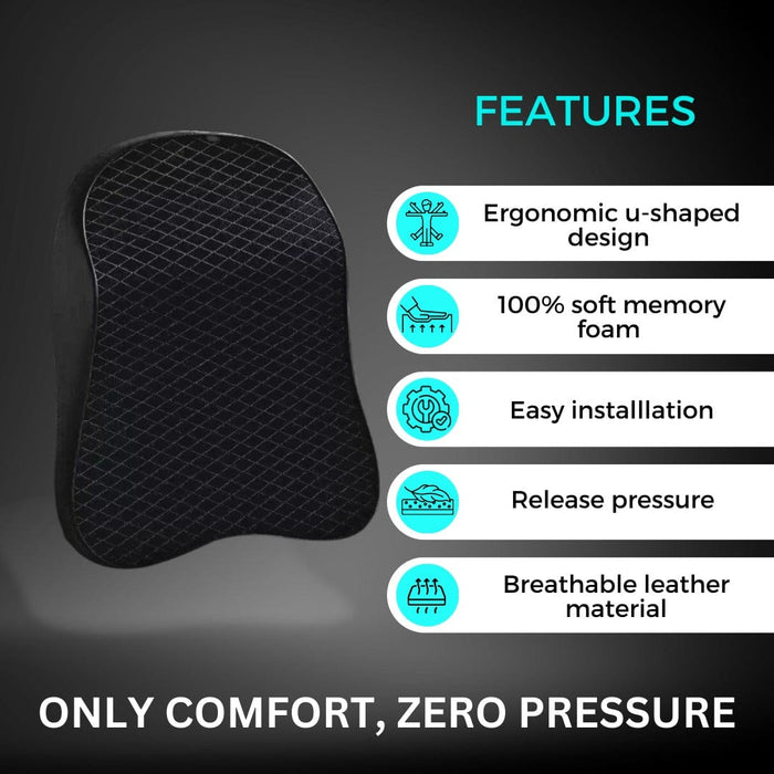 EZDrive Ergonomic Neck Pillow - Fits All Car Makes and Models