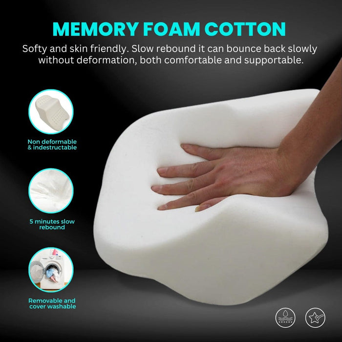 EZDrive Ergonomic Neck Pillow - Fits All Car Makes and Models