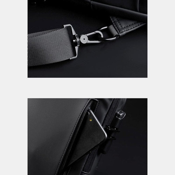 Waterpoof Sling Bag Crossbody Backpack for Men Anti-Theft Sling Backpack Daypack