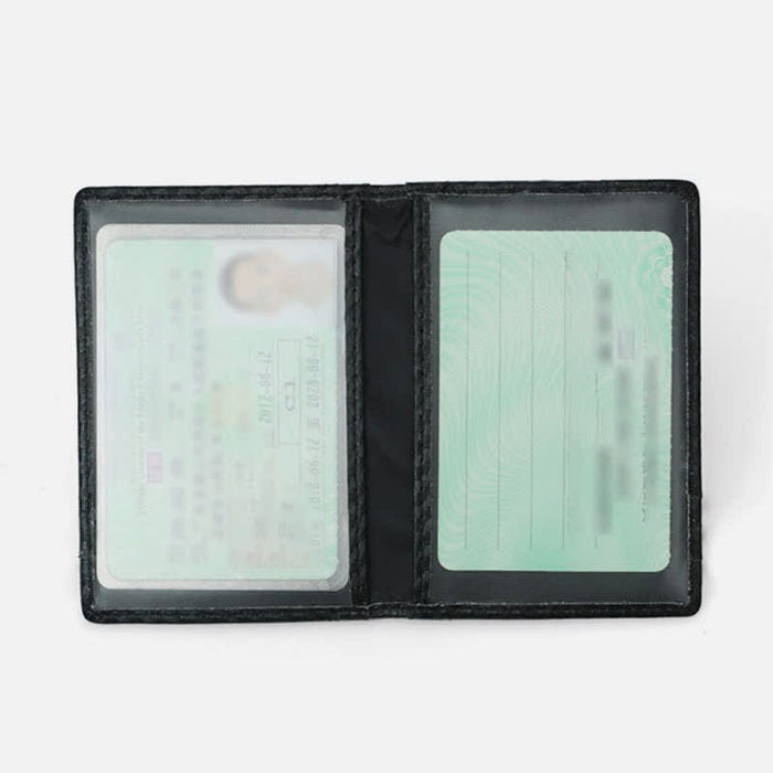 Minimalist Wallet for Men RFID Blocking Genuine Leather Bifold Card Holder