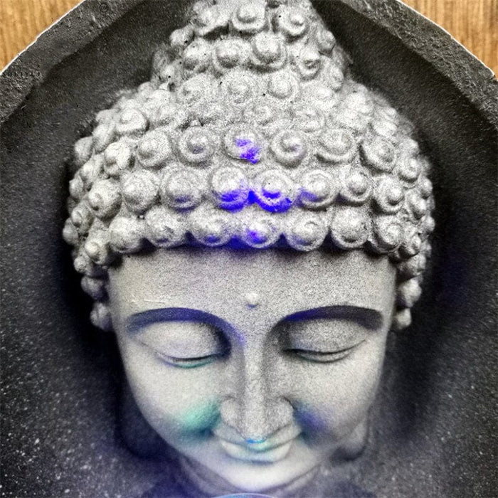 Indoor Desktop Buddha Statue Water Fountain
