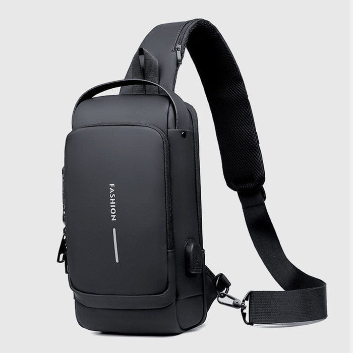 Waterpoof Sling Bag Crossbody Backpack for Men Anti-Theft Sling Backpack Daypack