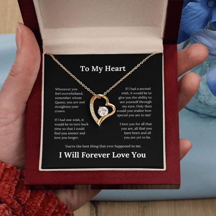 To My Heart... Forever Love Necklace