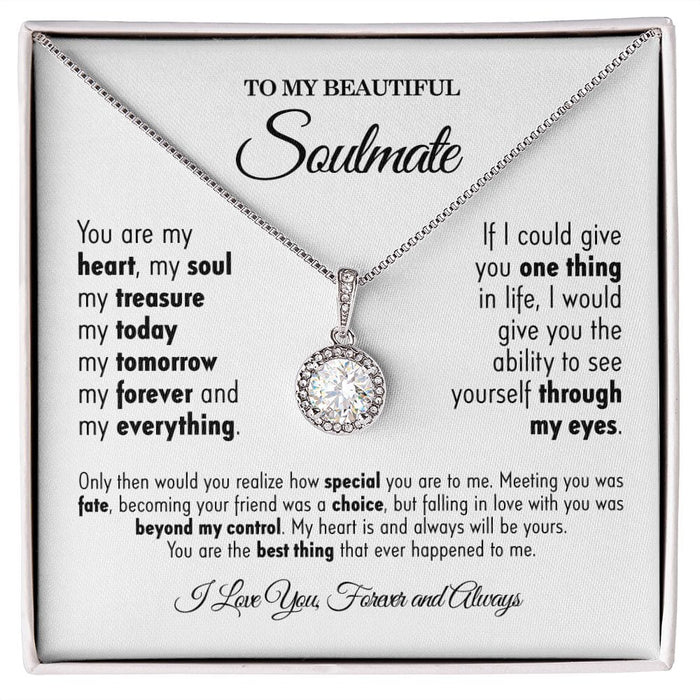 To My Beautiful Soulmate - Eternal Hope Necklace